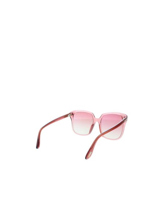 Tom Ford Pink Logo Sunglasses