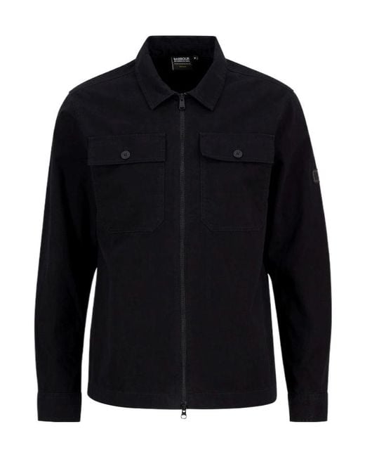 Barbour Blue Shirt-Style Casual Jacket for men