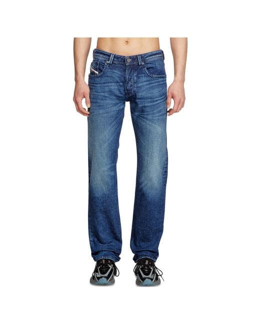 DIESEL Blue 1985 Larkee 09L51 Straight Jeans for men