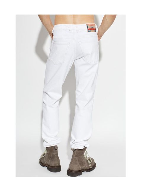 DIESEL White 1993-D-Vyl Jeans for men