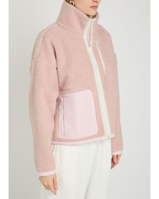Canada Goose Pink Simcoe Fleece Jacket