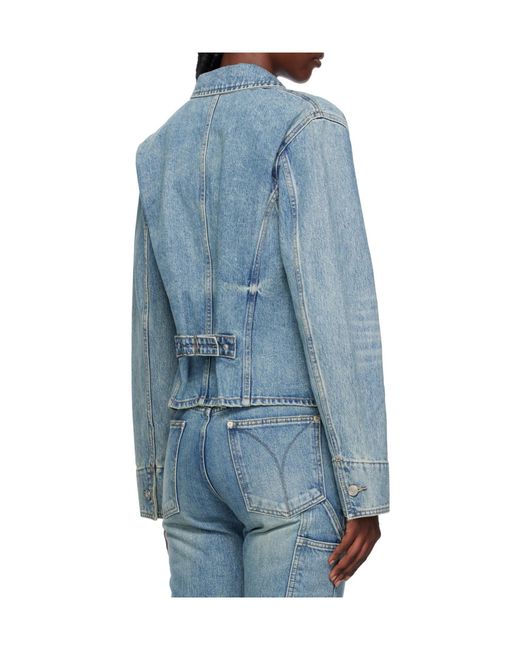 OPEN YY Blue Non-Stretch Denim Jacket