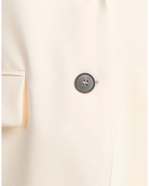 Weekend by Maxmara Natural Solid Color Blazers