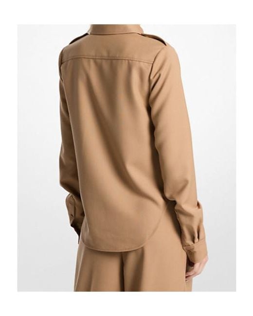 MICHAEL Michael Kors Natural Utility Shirt
