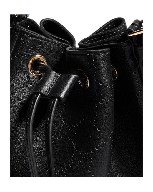 Gucci Black Venice Small Bucket Bag