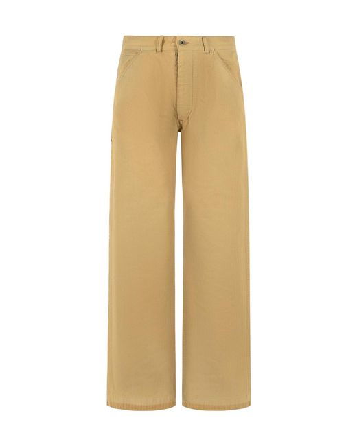 Maison Margiela Natural Straight Leg Jeans
