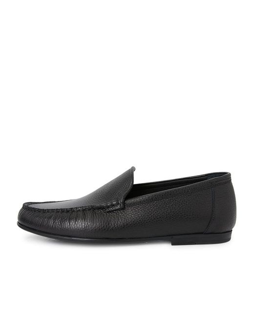 Bally Black Round-Toe Loafers for men