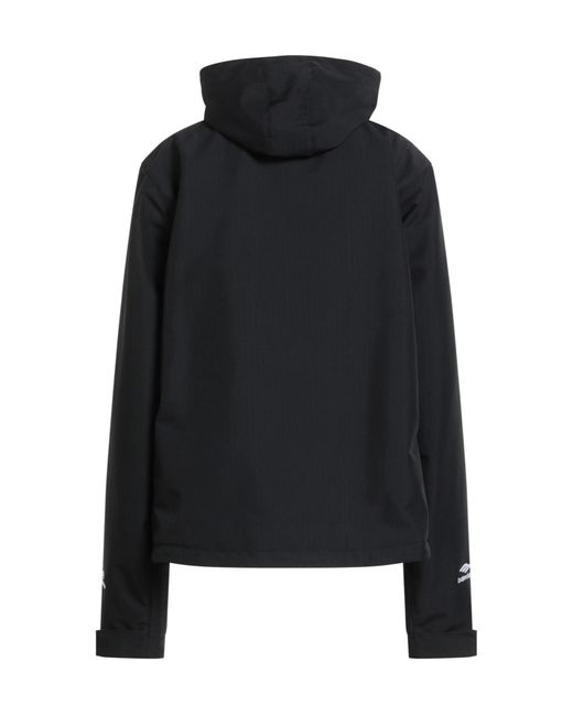 Balenciaga Black Minimalist Hooded Jacket