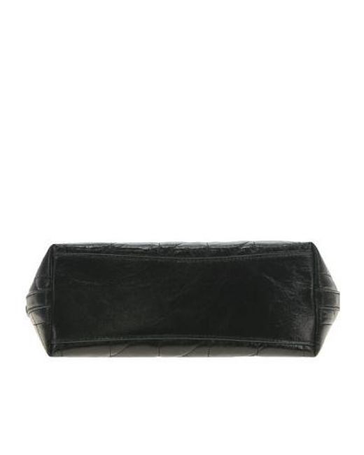 COACH Black Zippered Shoulder Bag
