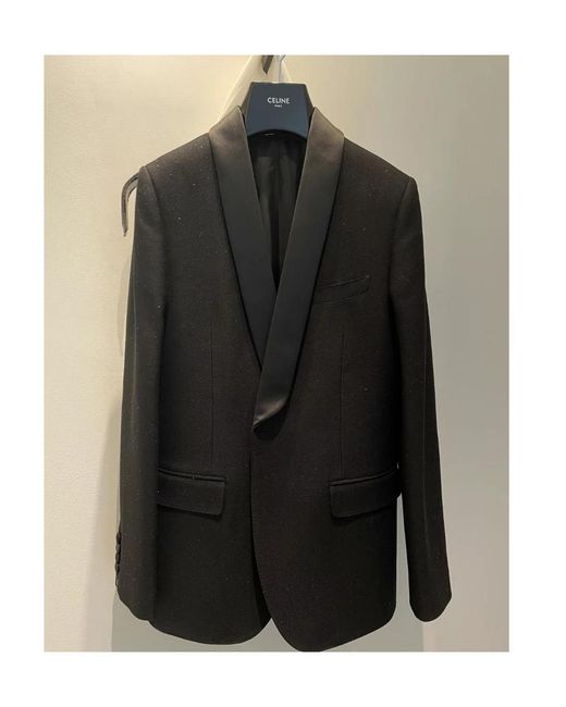 Céline Black Jude Tux Jacket