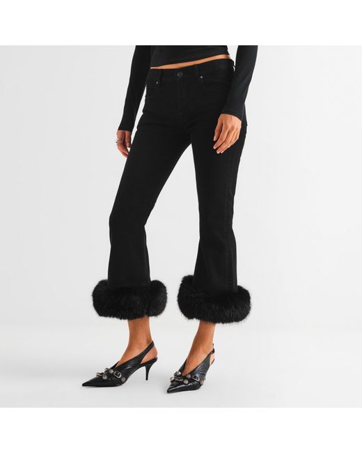 Balenciaga Black Solid Color Casual Pants