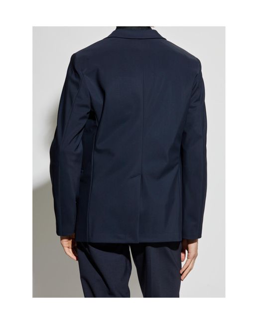 Theory Blue Precision Ponte Clinton Blazer for men