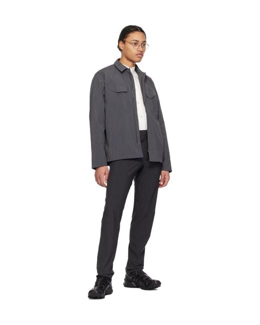 Arc'teryx Blue Belt-Loop Casual Pants for men