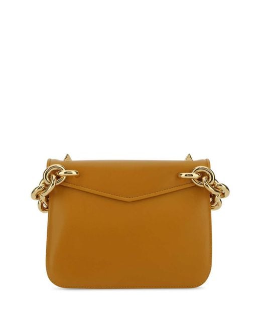 Bottega Veneta Brown Mount Leather Crossbody Bag