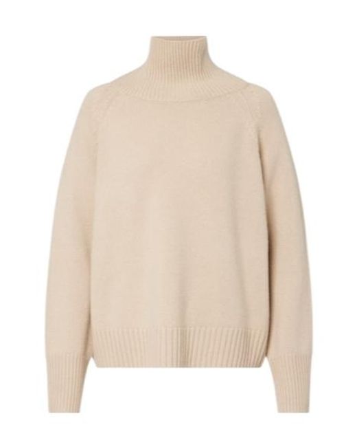 Nili Lotan Natural Turtleneck Sweater