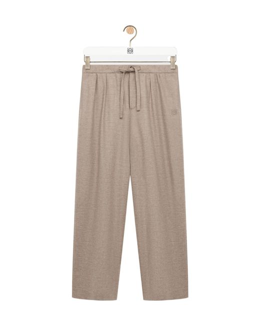 Loewe Gray Belt Loop Casual Pants for men