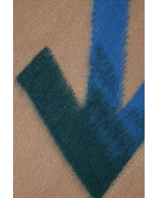 Off-White c/o Virgil Abloh Multicolor Arrows-Motif Wool Blanket
