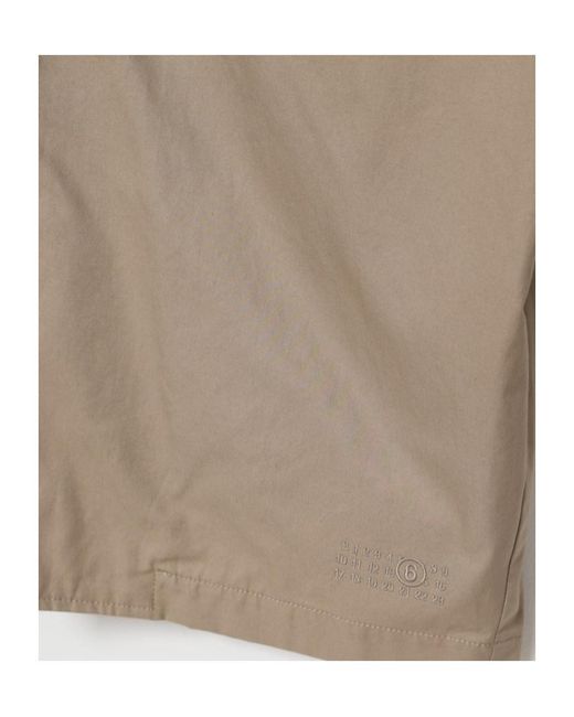 MM6 by Maison Margiela Natural Kids Single-Breasted Blazer for men
