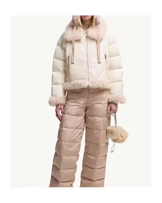Moncler Natural Rubrouk Quilted Jacket