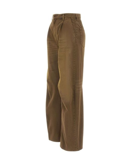 MM6 by Maison Margiela Natural Straight Leg Jeans
