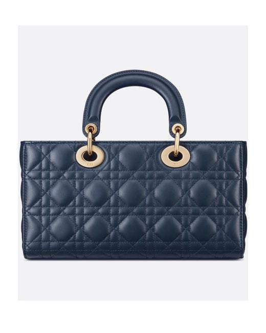 Dior Blue Medium Lady D-Joy Bag