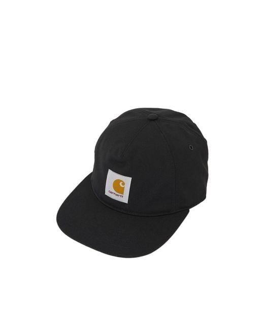 Carhartt Black Adair Logo Baseball Cap for men
