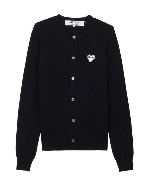 Comme des Garçons Blue Long-Sleeve Cardigan for men
