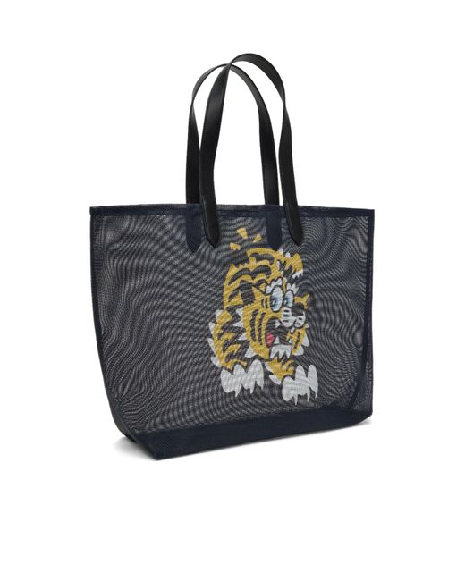 KENZO Black Large Double Handle Tote Bag for men