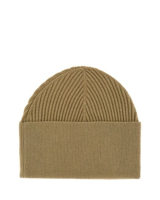 Studio Nicholson Green Mikkel Ribbed Hat for men