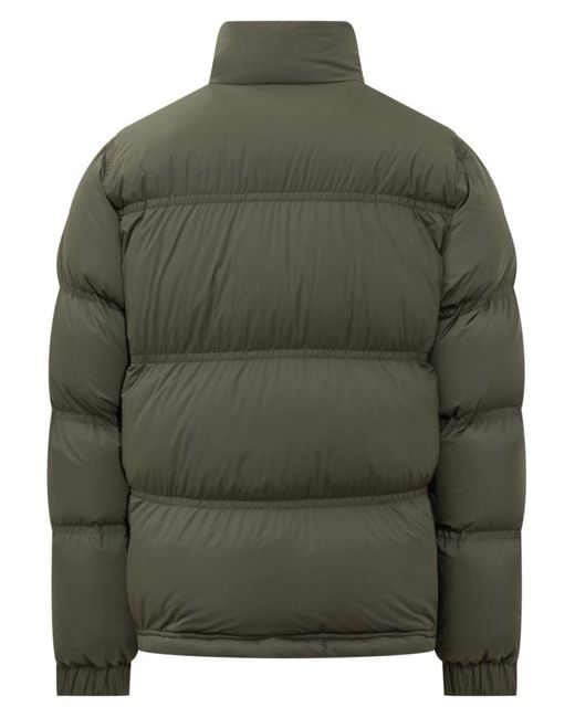 Moncler Green Long-Sleeved Down Jacket for men