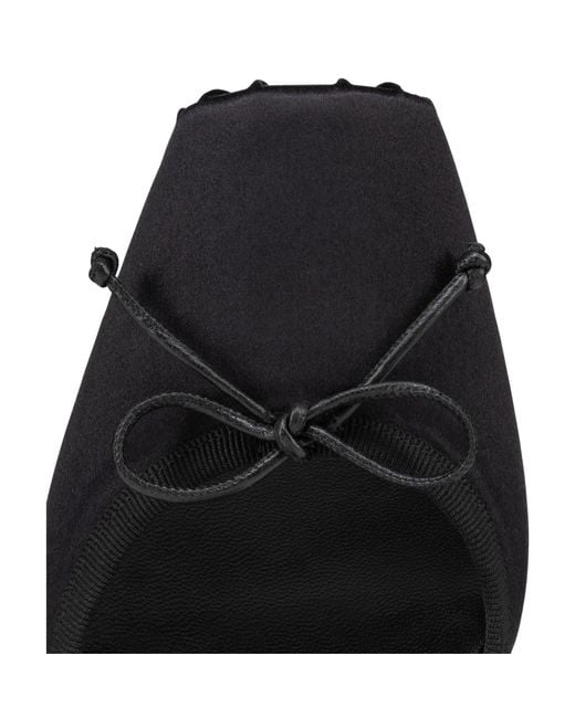 Christian Louboutin Black Cassia Lace-Up Pumps