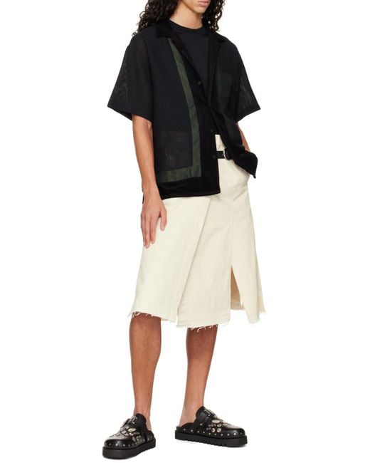 Toga Virilis Black Embellished Clogs for men