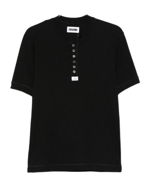 Magliano Black Crew Neck T-Shirt for men