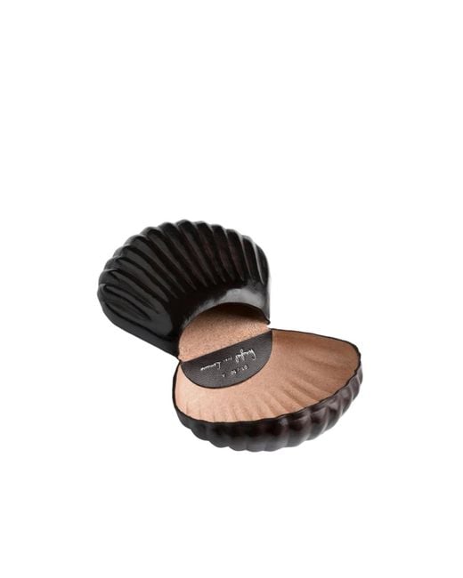 Lemaire Black X Carlos Penafiel Shell Coin Purse for men