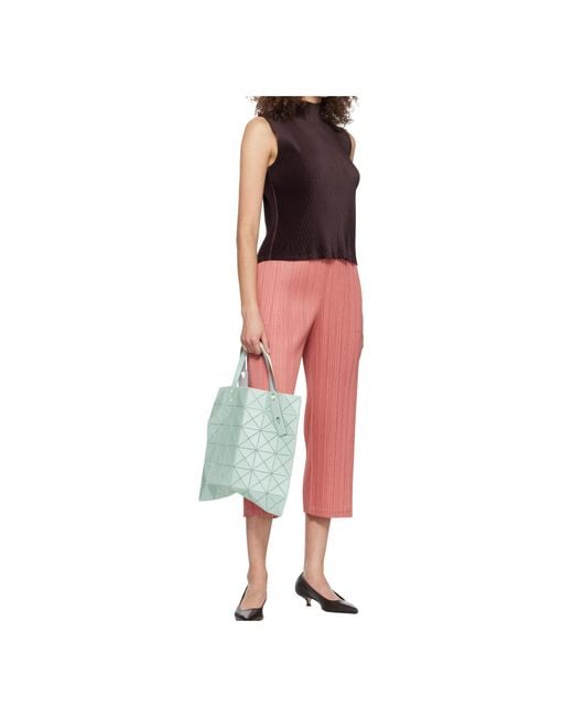 Issey Miyake Green Lucent Tote Bag