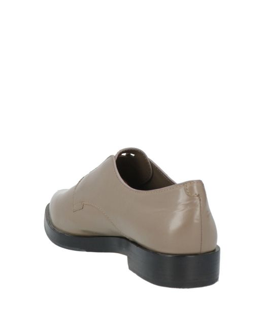 Tory Burch Brown Shiny Loafers