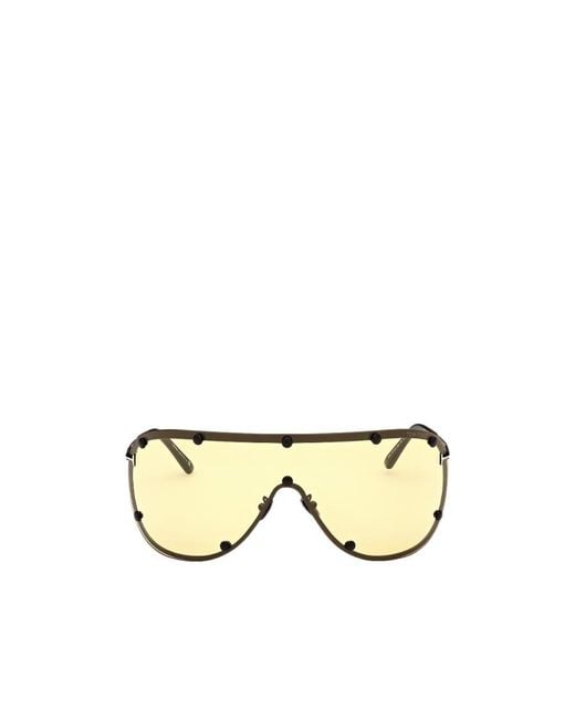 Tom Ford Metallic Geometric Sunglasses for men