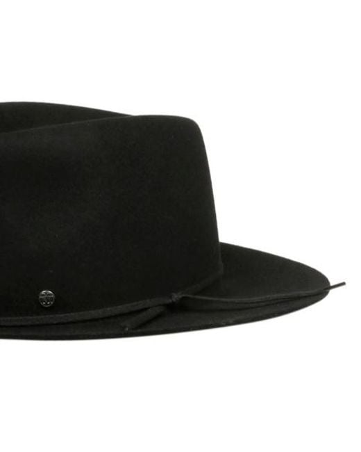 Maison Michel Black André Tribly Hat