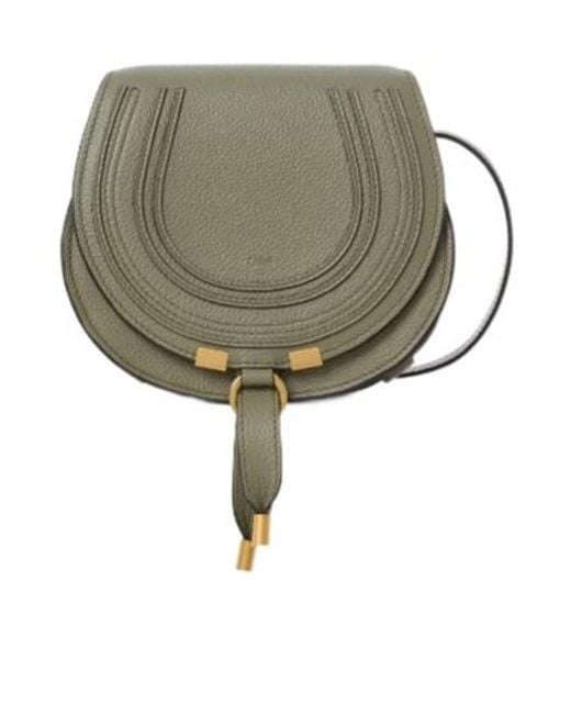 Chloé Green Chloé Marcie Small Crossbody Bag