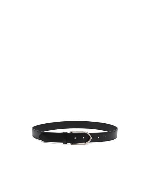 Jacquemus White The Bambino Buckled Belt for men
