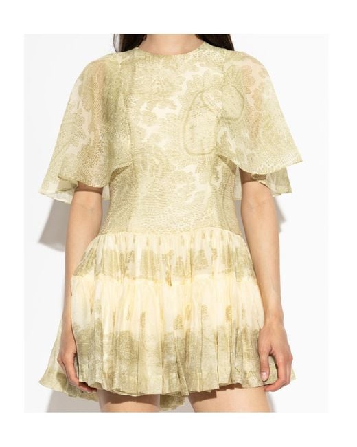 AllSaints Natural Round Neck Dress