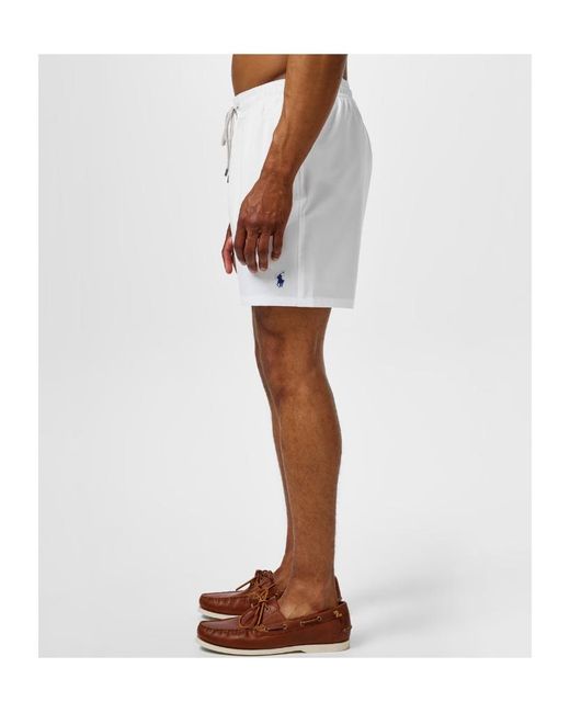Polo Ralph Lauren White Traveller Shorts for men