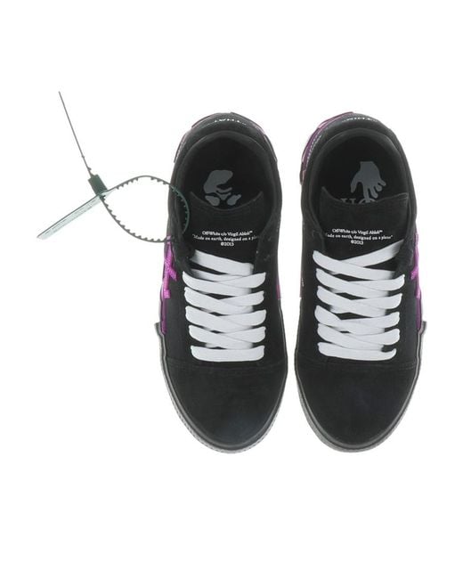 Off-White c/o Virgil Abloh Green Vulcanized Low-Top Sneakers