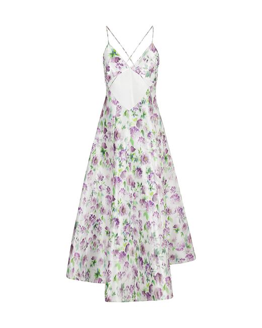 Philosophy Di Lorenzo Serafini White Floral Dress