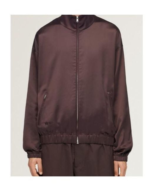 Y-3 Brown X Wales Bonner Satin Jacket for men