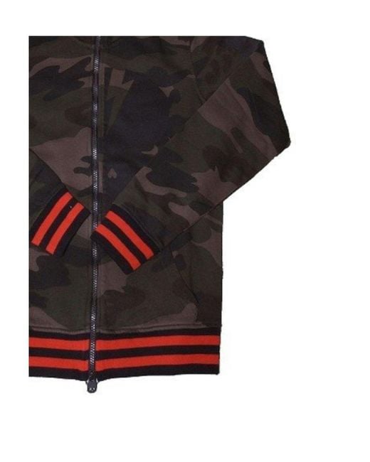 Hydrogen Black Camouflage With Hat Casual Jacket for men