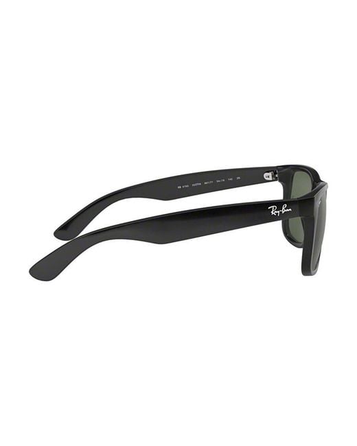Ray-Ban Green Justin Classic Square Frame Sunglasses for men