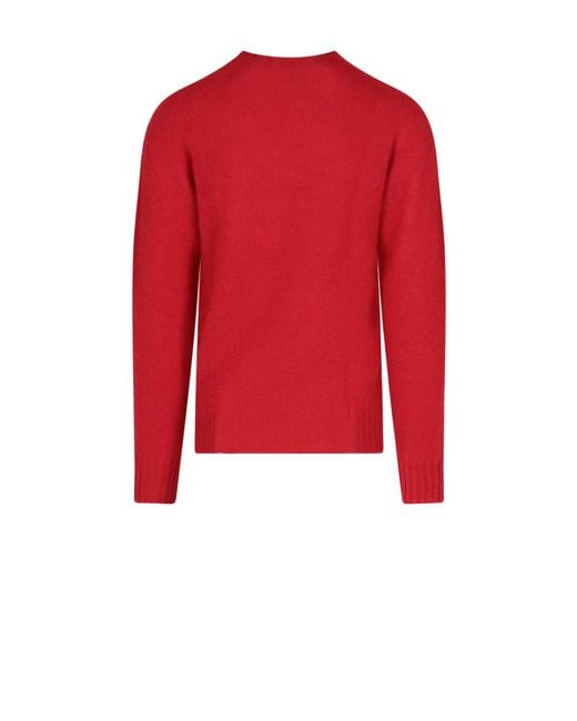 Howlin' By Morrison Red Birth Of The Cool Knitted Sweater for men
