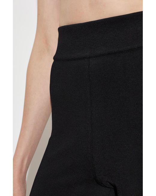 Alaïa Black High-Waisted Casual Trousers