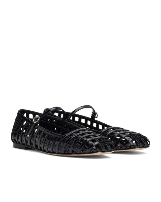 Aeyde Black Uma Ballet Flats